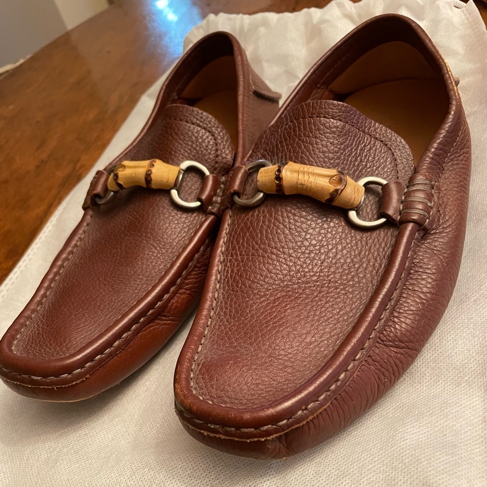 Mens Gucci driving moccasin - great condition-